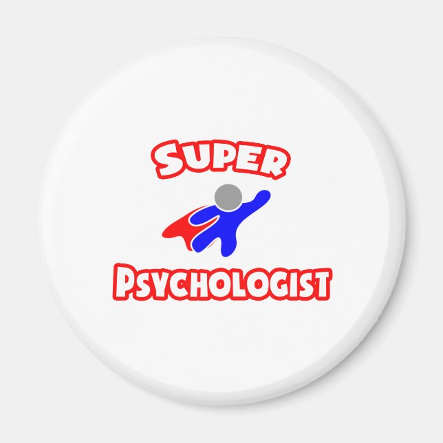 Super Psychologin Magnet (Vorne)