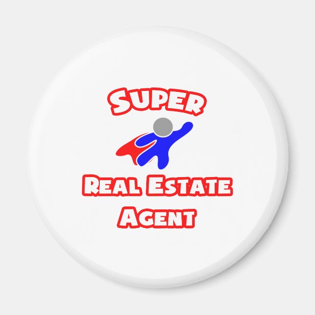 Super Real Anwesen Agent Magnet (Vorne)