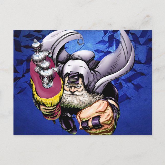 Super Rebbe Postkarte (Vorderseite)