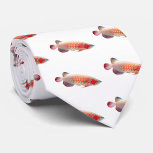"Super Red Arowana"の 優 良 品 3 Krawatte