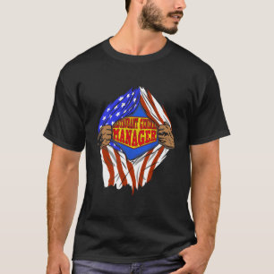 Super Restaurant General Ager Hero Job T-Shirt