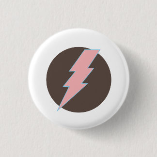 Super rosa Thunderbolt Button