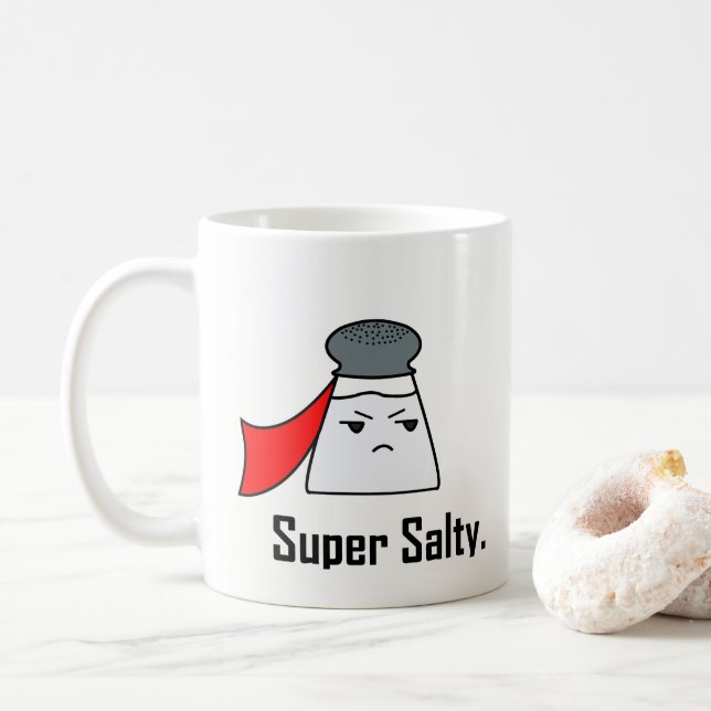 Super salzige Tasse (Mit Donut)