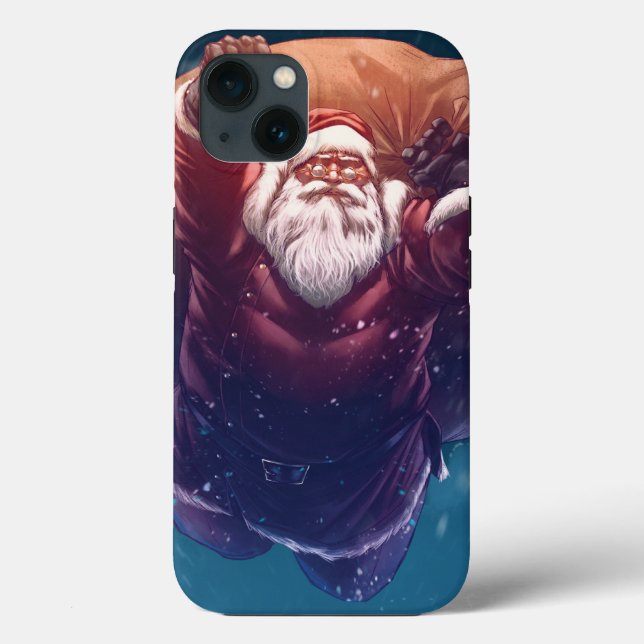 Super Santa Case-Mate iPhone Hülle (Rückseite)