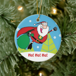 Super Santa Claus Ornament