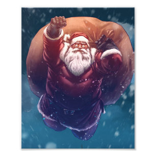 Super Santa Fotodruck