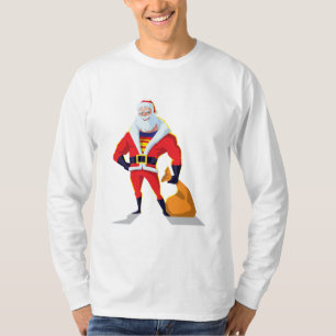 "Super Santa" - heroische Weihnachten T-Shirt