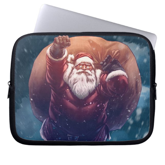 Super Santa Laptopschutzhülle (Vorderseite)