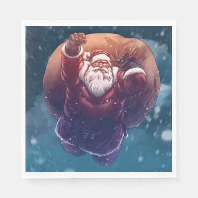 Super Santa Serviette (Vorderseite)