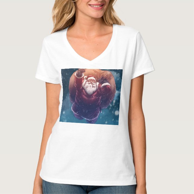 Super Santa T-Shirt (Vorderseite)