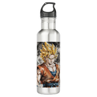 Super Sayan Edelstahlflasche