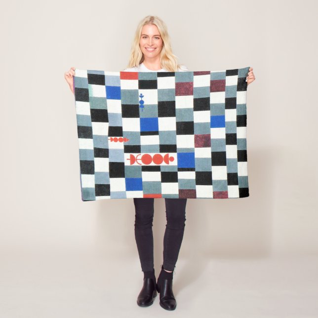 Super-Schach, Paul Klee Fleecedecke (Beispiel)