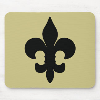 Super schwarze Lilie Mousepad