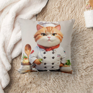 Super schwerer Koch Fett Katzenkissen Kissen