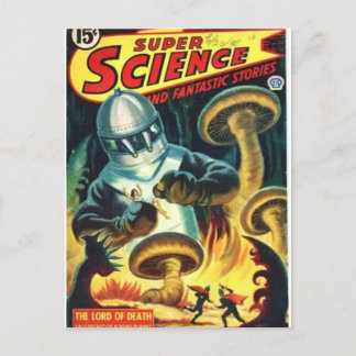 Super Science 9 Postkarte