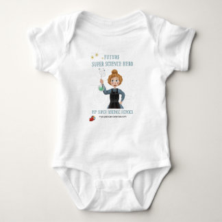 Super Science Baby Bodysuit - Marie Curie Baby Strampler
