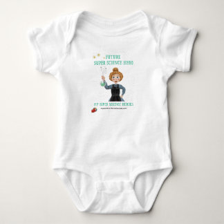 Super Science Baby Bodysuit - Marie Curie Strampler