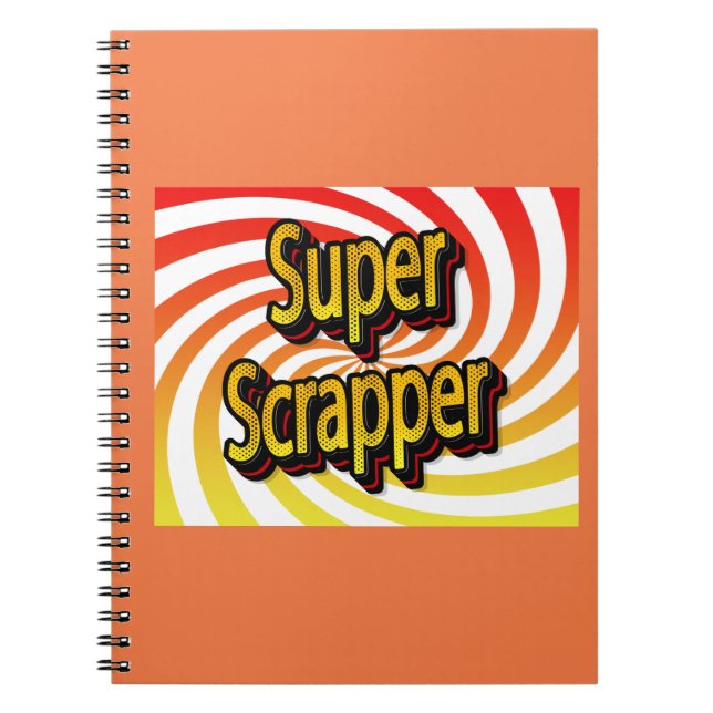 "Super Scrapper" Notizblock (Vorderseite)