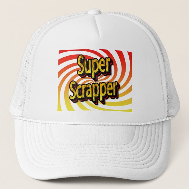 "Super Scrapper" Truckerkappe (Vorderseite)