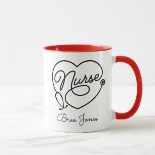Super Scrubs Individuelle Name Nurse Doctor Tasse