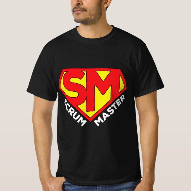 Super Scrum Master - Agile Scrum Master T-Shirt (Vorderseite)