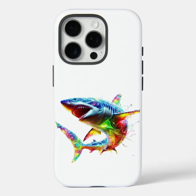 Super Shark Case-Mate iPhone Hülle (Rückseite)
