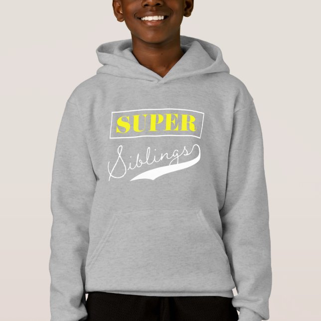 Super Sibling Hoodie (Vorderseite)