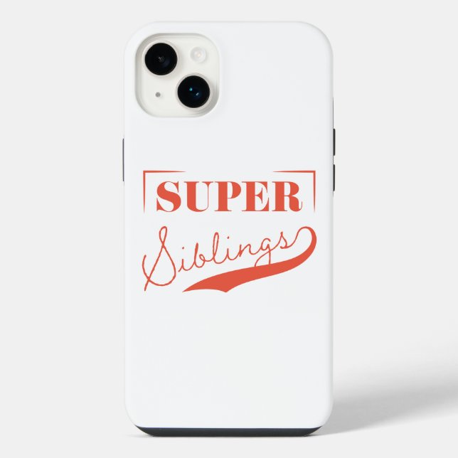 Super Sibling iPhone Hülle (Rückseite)