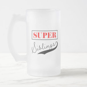 Super Sibling Mattglas Bierglas