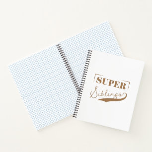 Super Sibling Notizbuch
