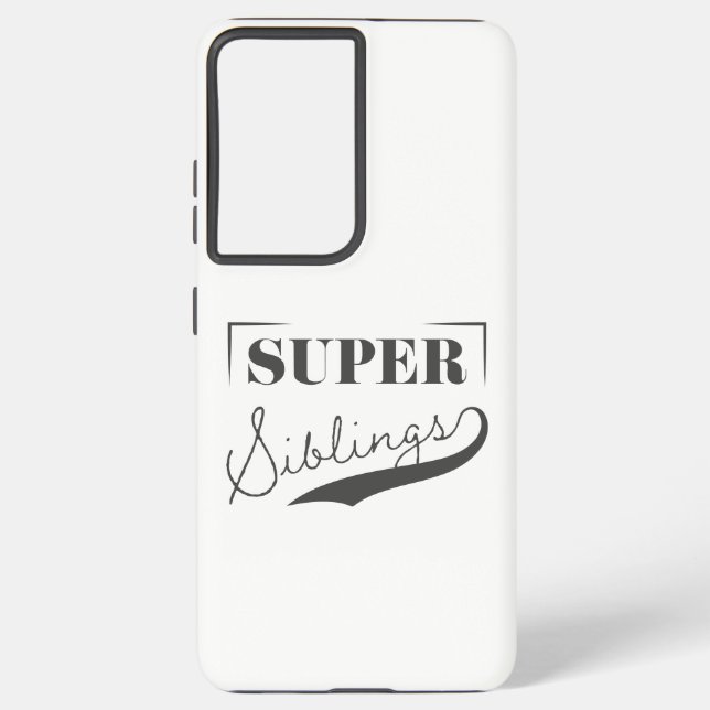 Super Sibling Samsung Galaxy Hülle (Rückseite)