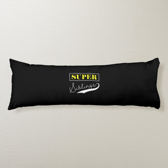Super Sibling Seitenschläferkissen (Vorderseite)