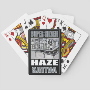 SUPER SILVER HAZE SATIVA SPIELKARTEN