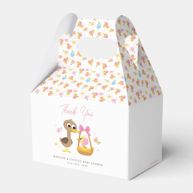 Super Simple | 5 Little Ducks Girl Babydusche Geschenkschachtel (Vorderseite)