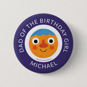 Super Simple Characters Festive Birthday Button