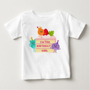 Super Simple Hummel Zahlen Kuchen - Geburtstagsk Baby T-shirt