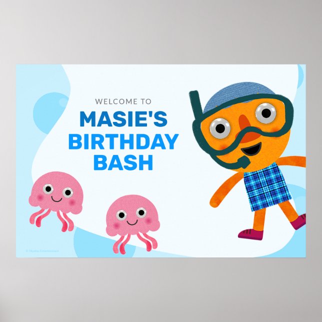 Super Simple | Noodle & Pals Swim Party Poster (Vorne)