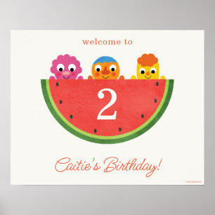 Super Simple   Noodle & Pals Watermelon Party Poster