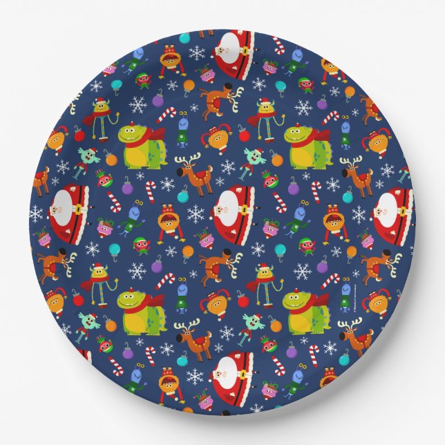 Super Simple Rhymington Holiday Character Pappteller (Vorderseite)