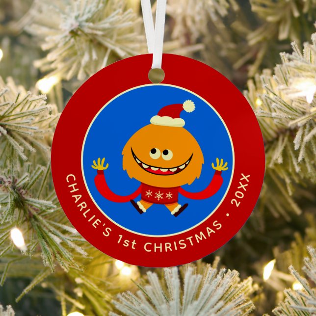 Super Simple Songs Dewey Rhymington Holiday Ornament Aus Metall (InSitu)