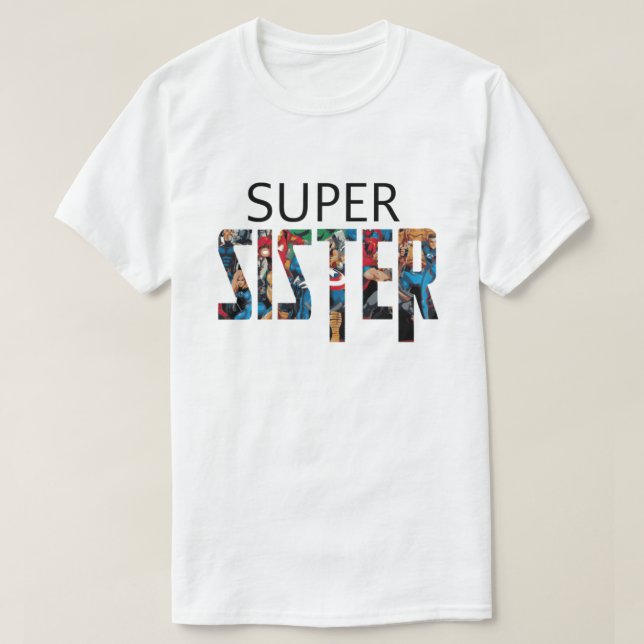 Super sister T-Shirt (Design vorne)