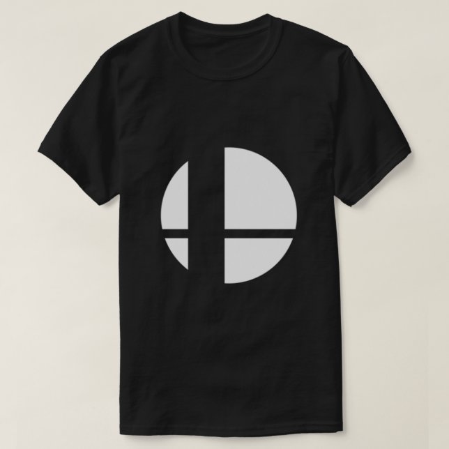 Super Smash Bros Logo Classic T-Shirt (Design vorne)