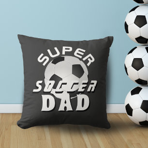 Super Soccer Dad Football Sporty Father Kissen