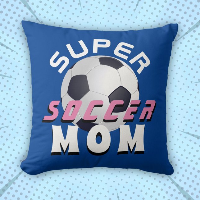Super Soccer Mama Sport Mutter Muttertag Kissen (Von Creator hochgeladen)