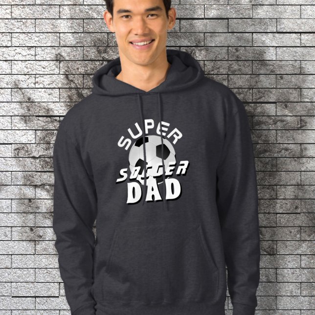 Super Soccer Vater Football Sporty Vater Hoodie (Von Creator hochgeladen)