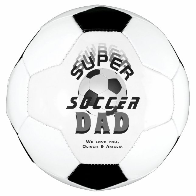 Super Soccer Vater Football Vatertag Fußball (Vorderseite)