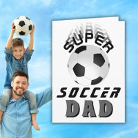 Super Soccer Vater Fußball Vatertag Fußball Ball