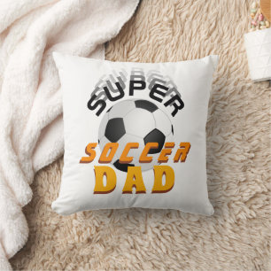 Super Soccer Vater Sport Vatertag Kissen
