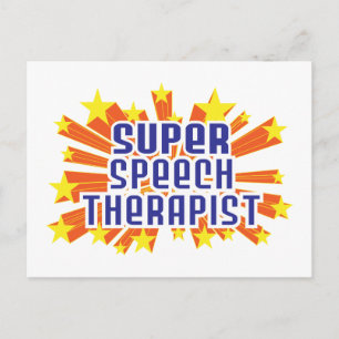 Super Speech Therapist Postkarte
