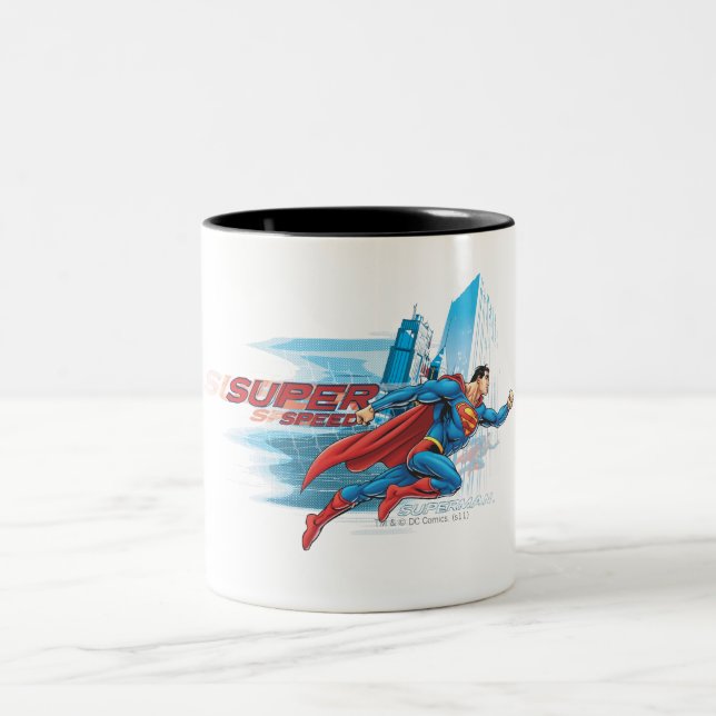 Super Speed Zweifarbige Tasse (Mittel)